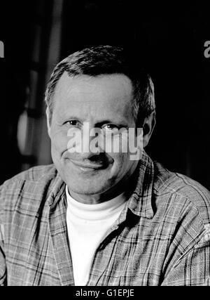 Der deutsche Musiker und Liedermacher Konstantin Wecker, Deutschland 1990er Jahre. German musician and songwriter Konstantin Wecker, Germany 1990s. Stock Photo