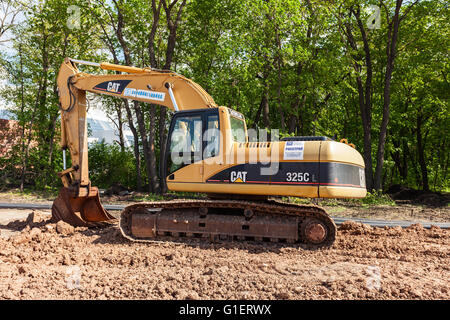 Construction site at summer day Stock Photo - Alamy