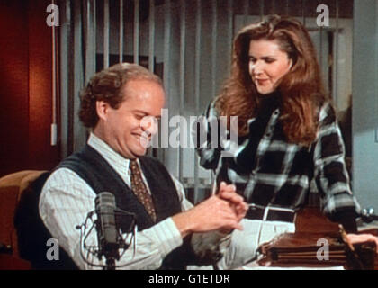 Frasier, Comedyserie, USA 1993 - 2004, Darsteller: Kelsey Grammar, Peri Gilpin Stock Photo