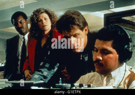 Houston Knights, aka: Die glorreichen Zwei, Fernsehserie, USA 1987 - 1988, Darsteller: (v. l.) John LaFayette, Robyn Douglas, Michael Pare Stock Photo