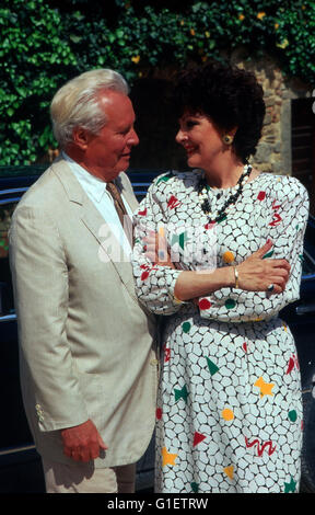 Lorentz & Söhne, Fernsehserie, Deutschland 1988, Darsteller: Ernst Schröder, Anna Moffo Stock Photo