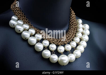 Pearl Necklace Stock Photo