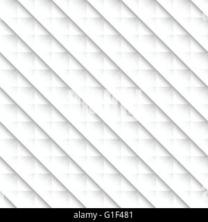 Abstract geometric 3d studded background. Mosaic of pyramidal, pointed tiles. Seamlessly repeatable minimal pattern. Stock Vector