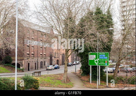 Coventry Canal Basin building in Coventry, West Midlands, United Kingdom. Stock Photo