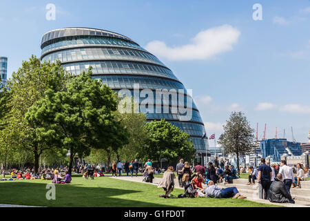 London City Hall (Assembly Building), Borough of Southwark, London, England, SE1, UK Stock Photo