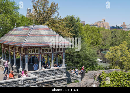 Belvedere Castle, Central Park, NYC Stock Photo