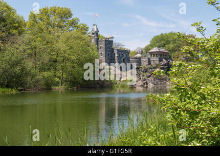 Belvedere Castle, Central Park, NYC Stock Photo