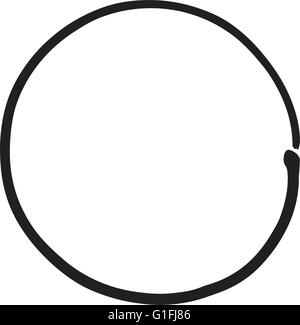 circle shape vector black grunge background Stock Vector Image & Art ...