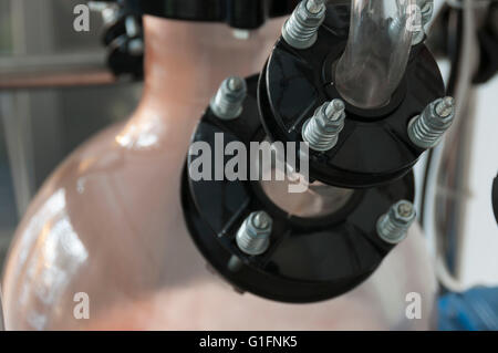 Detail of the  membrane system for water and air cleaning technologies Stock Photo