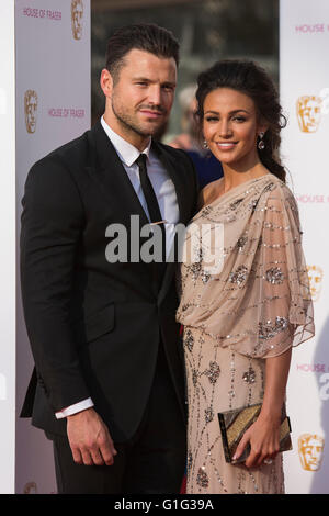 London, UK. Michelle Keegan and Mark Wright at TV Choice Awards at the