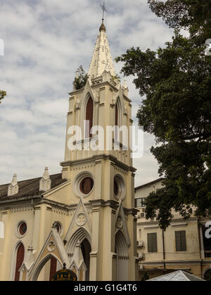 Christ Church Shamian, Guangzhou China Stock Photo