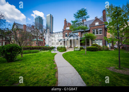 The Faculty of Law Building at the University of Toronto, in Toronto, Ontario. Stock Photo