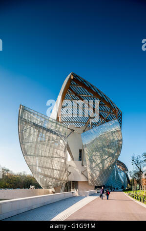 France, Paris, Fondation Louis Vuitton Stock Photo