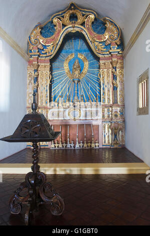 Cathedral Alto da Sé, Altar, Olinda, Pernambuco state, Brazil, UNESCO World Heritage Site Stock Photo