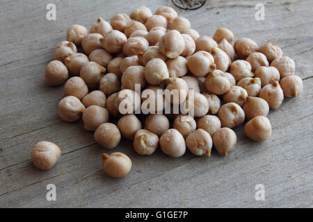 Dry chickpeas (Cicer arietinum) Stock Photo