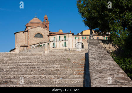 Santa Maria Maddalena church, Castiglione del lago, Umbria Italy. Stock Photo