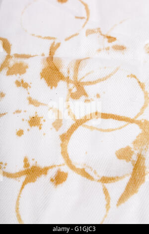 Coffee spots Stock Photo