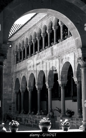 plaza de armas cusco peru Stock Photo