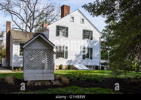 Cherry Hill Farmhouse, 312 Park Avenue, Falls Church, Virginia Stock ...