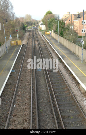 Sandwich railway station - Kent Stock Photo - Alamy