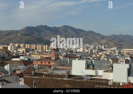 scenary,historic centre, Malaga Stock Photo