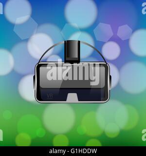 Virtual Reality Headset Stock Vector
