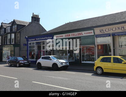 Bridge of Allan street scene Scotland  May 2016 Stock Photo