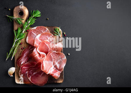 prosciutto Stock Photo