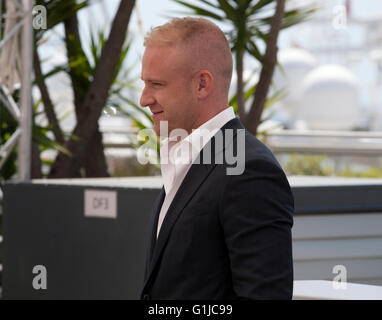 Cannes, France. 16th May, 2016. Actor Ben Foster at the Hell Or High Water film photo call at the 69th Cannes Film Festival Monday 16th May 2016, Cannes, France. Credit:  Doreen Kennedy/Alamy Live News Stock Photo