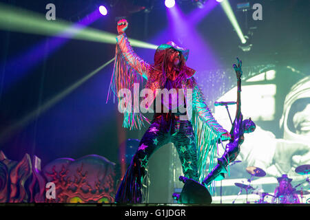 Somerset, Wisconsin, USA. 14th May, 2016. ROB ZOMBIE performs live at Somerset Amphitheater during the Northern Invasion Music Festival in Somerset, Wisconsin © Daniel DeSlover/ZUMA Wire/Alamy Live News