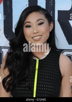 Los Angeles, CA, USA. 16th May, 2016. Awkwafina Nora Lum at arrivals for NEIGHBORS 2: SORORITY RISING Premiere, Regency Westwood Village Theatre, Los Angeles, CA May 16, 2016. Credit:  Dee Cercone/Everett Collection/Alamy Live News Stock Photo