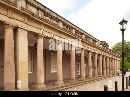 Leamington Spa Pump rooms exterior, The Parade, Royal Leamington Spa, Warwickshire England UK Stock Photo