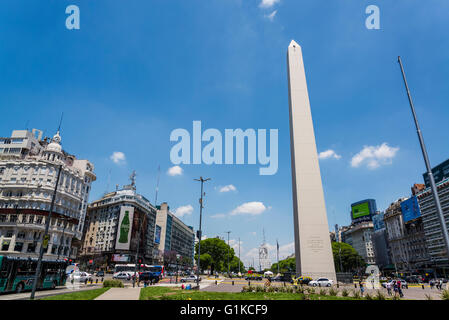 The Obelisk, Buenos Aires, Argentina Stock Photo