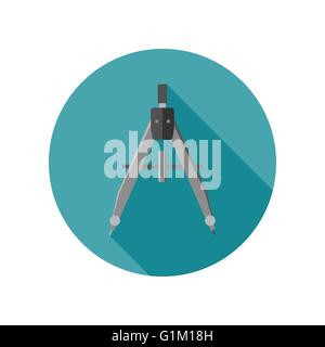 Dividers flat icon. Stock Vector