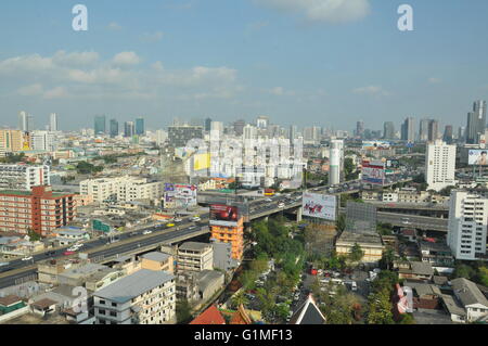 Buddist Temple in Bangkok Thailand Stock Photo