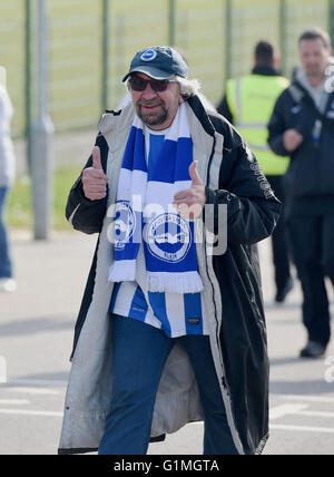 Supporters arrive for the Sky Bet Championship match at Oakwell ...