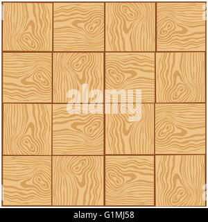 Wooden textured geometric background. Seamless pattern. Vector. Stock Vector