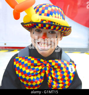 Street performers at Edinburgh Fringe Festival, Scotland, UK Stock Photo