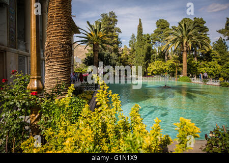 Eram Garden a famous tourist destination in Shiraz Iran Stock Photo