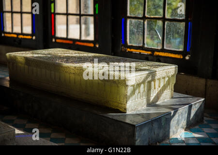 Hafez tomb complex of the famous persian poet in Shiraz Iran Stock Photo