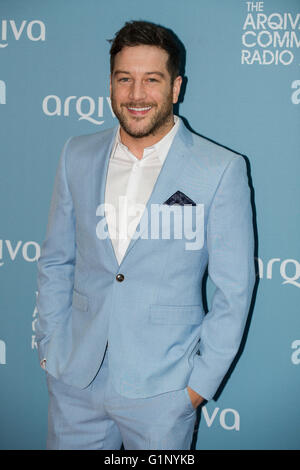 London 17th May 2016, Matt Cardle attends the Arqiva Commercial Radio ...