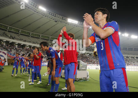 Tokyo Stadium, Tokyo, Japan. 17th May, 2016. Masato Morishige (FC Tokyo), MAY 17, 2016 - Football/Soccer : AFC Champions League 2016 round of 16 first match between FC Tokyo 2-1 Shanghai SIPG at Tokyo Stadium, Tokyo, Japan. © Yusuke Nakanishi/AFLO SPORT/Alamy Live News Stock Photo