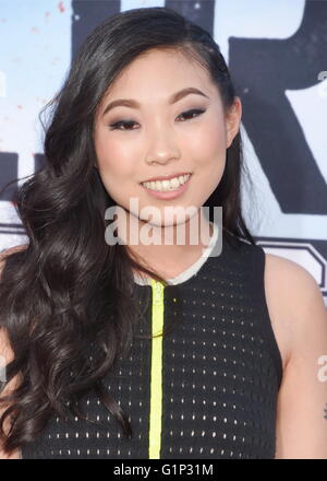 WESTWOOD, CA - MAY 16: Actress Awkwafina Nora Lum  arrives at the premiere of Universal Pictures' 'Neighbors 2: Sorority Rising' at the Regency Village Theatre on May 16, 2016 in Westwood, California. | usage worldwide/picture alliance Stock Photo