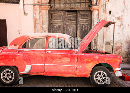 Vintage classic american car, Havana, Cuba Stock Photo