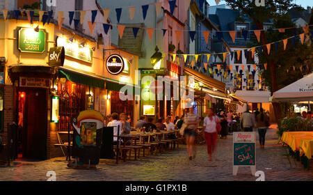 Kleine Rittergasse, Alt-Sachsenhausen, Frankfurt on the main, Hesse, Germany Stock Photo