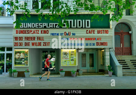 Kino Bundesplatz Studio, Bundesplatz, Wilmersdorf, Berlin, Deutschland Stock Photo
