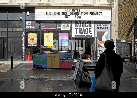 Rough Trade East Record store interior London Shoreditch ...