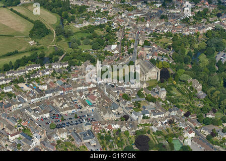 Malmesbury town centre wiltshire england uk gb Stock Photo - Alamy