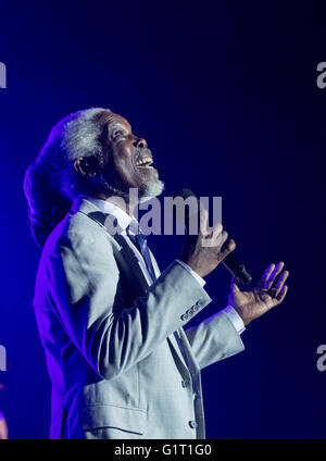 Billy Ocean performing at the O2 Academy Bournemouth Stock Photo