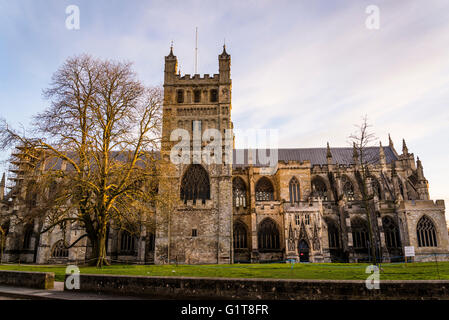 Exeter Cathedral, Devon, England, United Kingdom Stock Photo